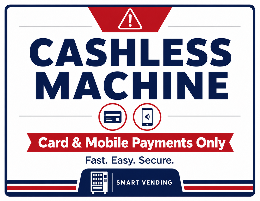 Smart Vending Sign Bundle – 10 Printable Digital Downloads