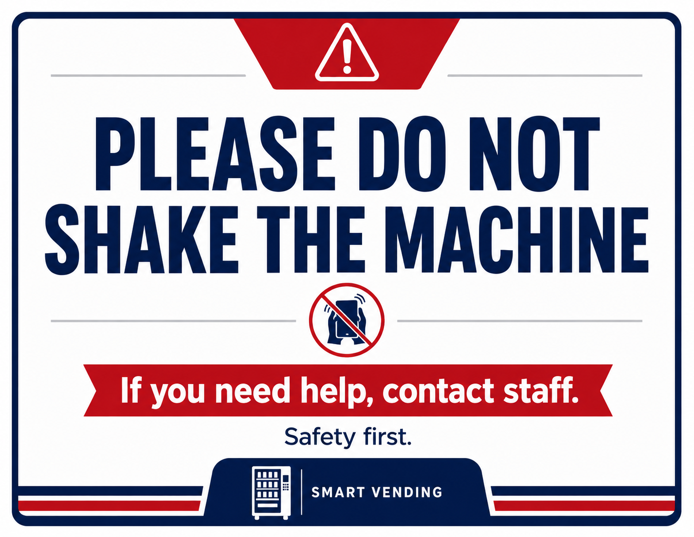Smart Vending Sign Bundle – 10 Printable Digital Downloads