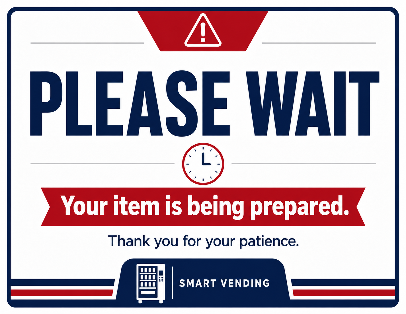 Smart Vending Sign Bundle – 10 Printable Digital Downloads